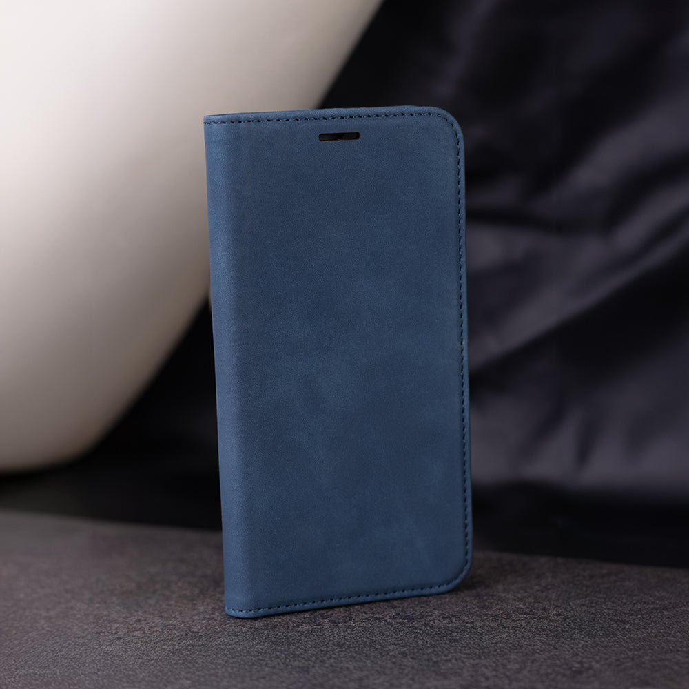 Coque Portefeuille TFO Samsung Galaxy A52 — Cuir Bleu