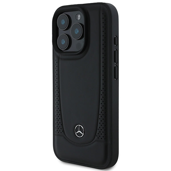 Mercedes case for iPhone 16 Pro Max 6,9" MEHCP16XARMBK Hardcase Leather Urban black
