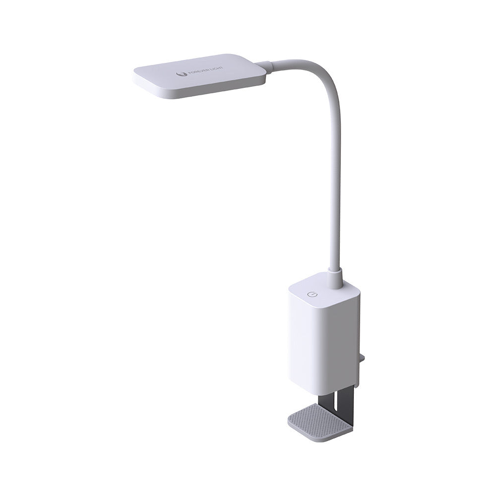Lampe LED Bureau 6W Clip PURE FLB-10 KIRSTEN Blanc Forever Light