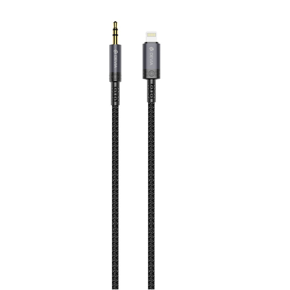 Câble audio Devia Ipure EC619 Lightning jack 3,5mm 1m noir