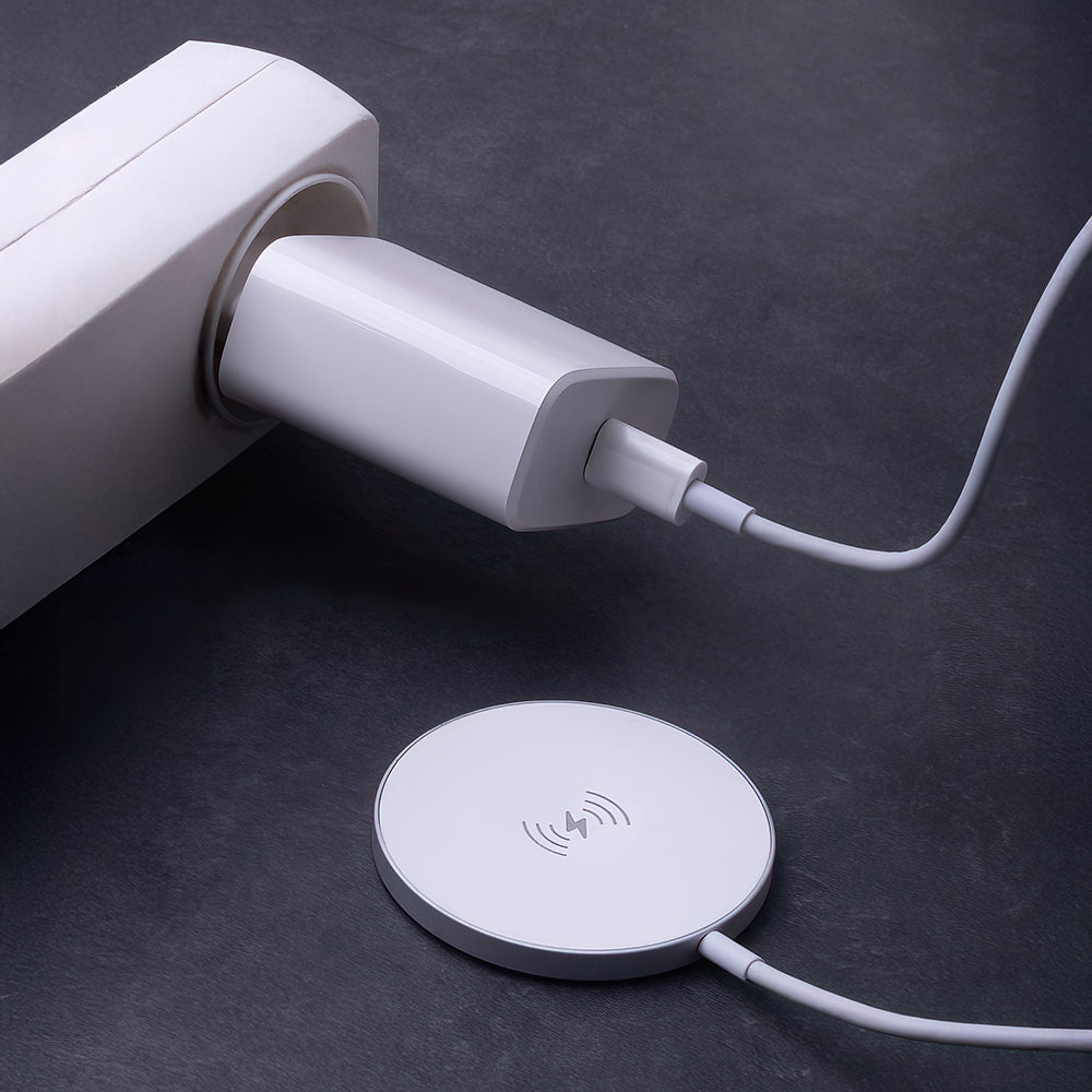 Chargeur sans fil magnétique Forever MAWC-400 15W blanc 3 en 1