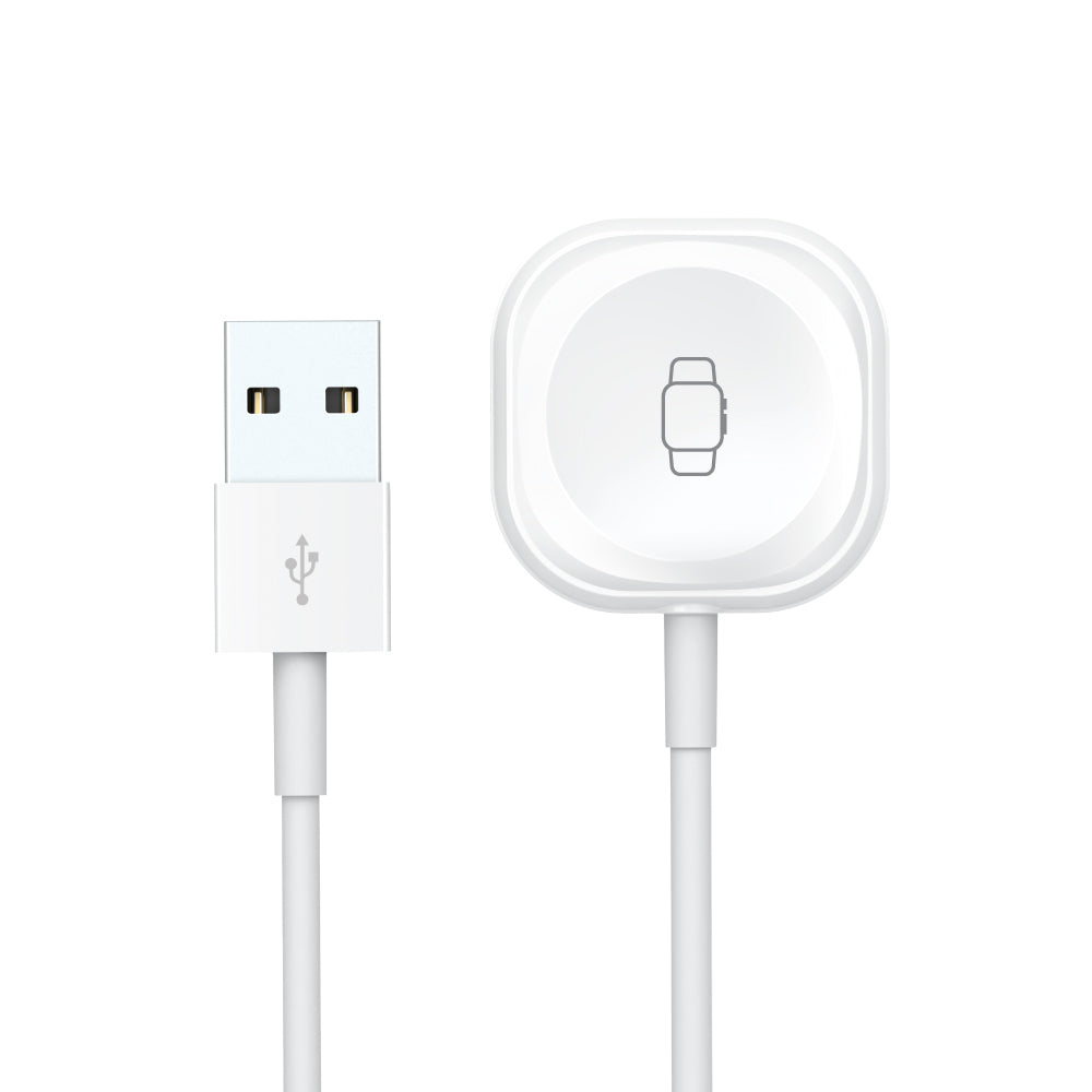 Chargeur sans fil Forever MASM-100 pour Apple Watch — 3W blanc