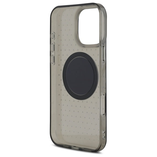 Mercedes case for iPhone 16 Pro 6,3" MEHMP16L23HCPK Hardcase MB Case Star Pattern black