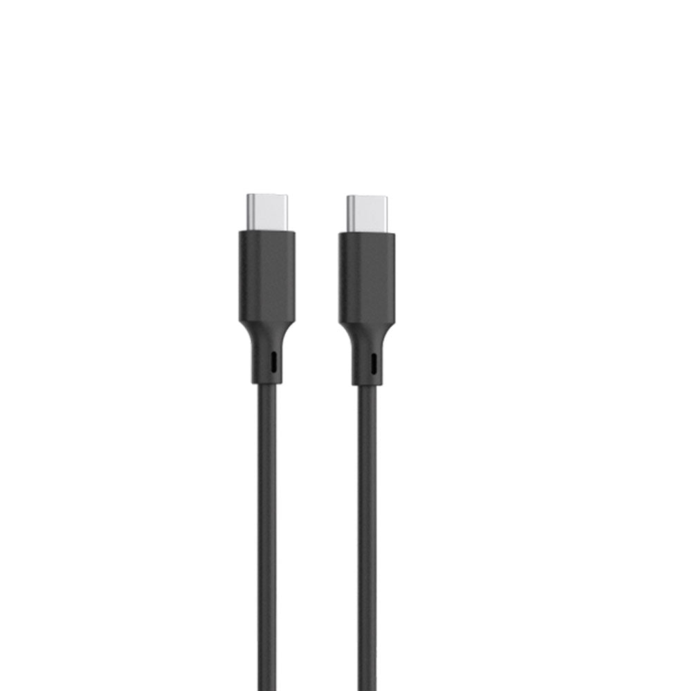 Setty USB-A + USB-C PD/QC 30W wall charger black + USB-C cable 1m RLSK-AC-01 black