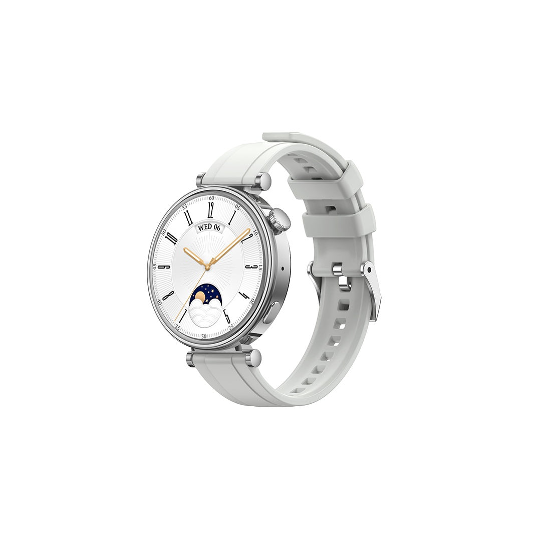 Montre connectée XO GT4 Mini Amoled argent 1.32"