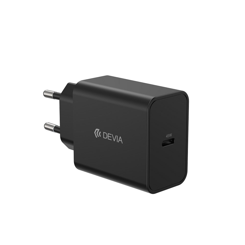 Chargeur mural Devia Rocket PD 45W USB-C + câble