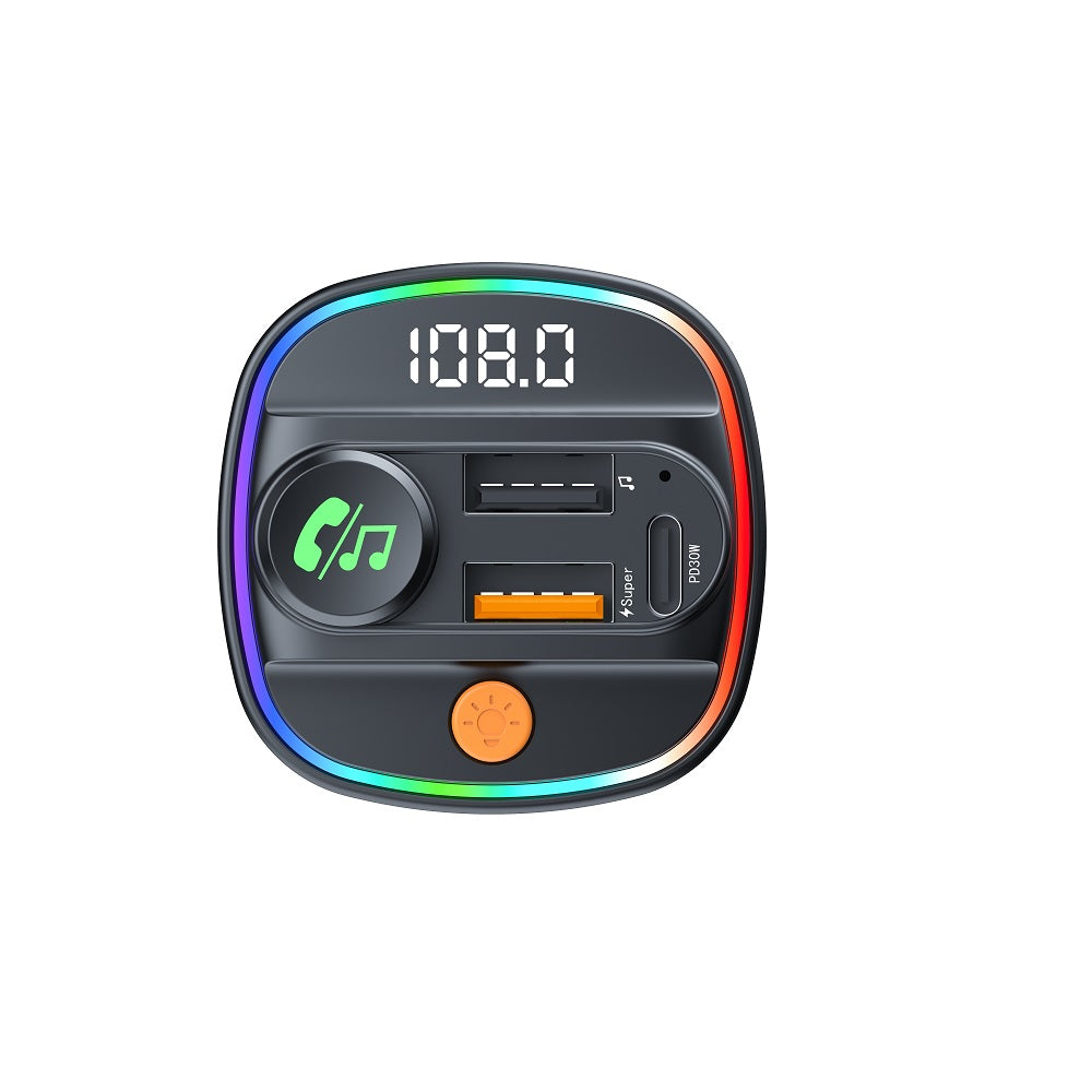 Transmetteur FM Devia avec chargeur auto PD 30W