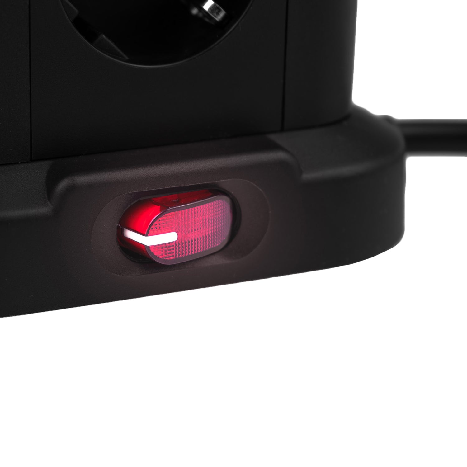 Huslog Vertical Extension Cord with USB