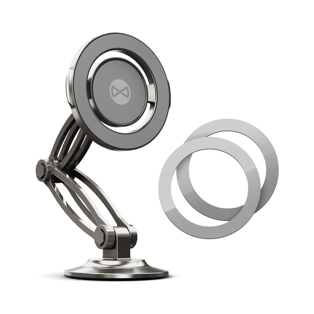 Support magnétique Forever MH-290 pour voiture — rotation 360° et fixation tableau de bord
