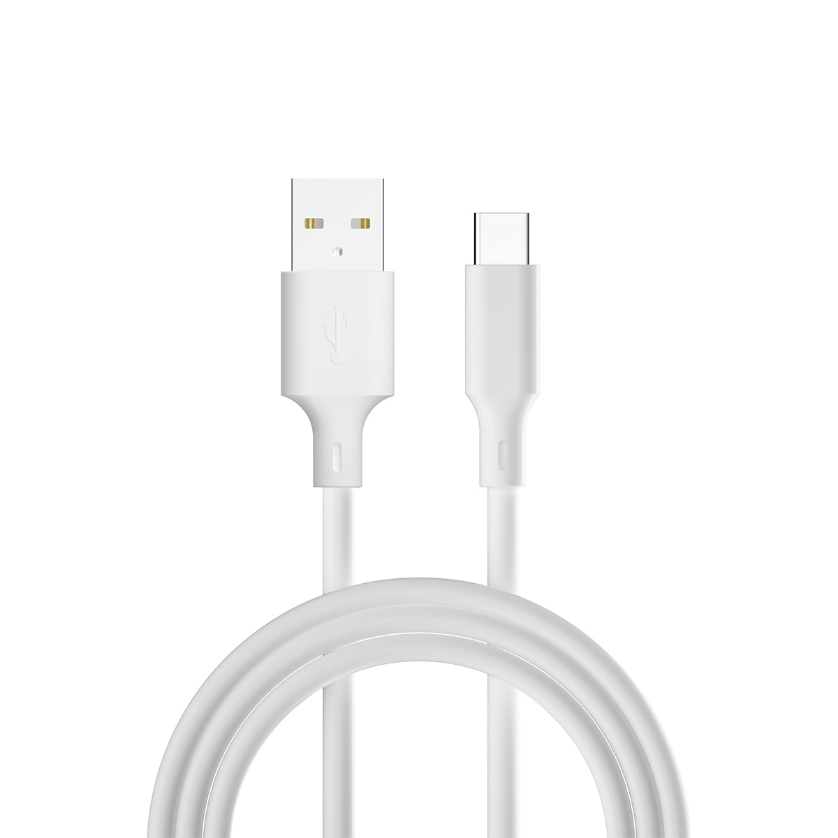 Forever recycling cable USB-A - USB-C 1,5m 3A KR60-AC-00 white