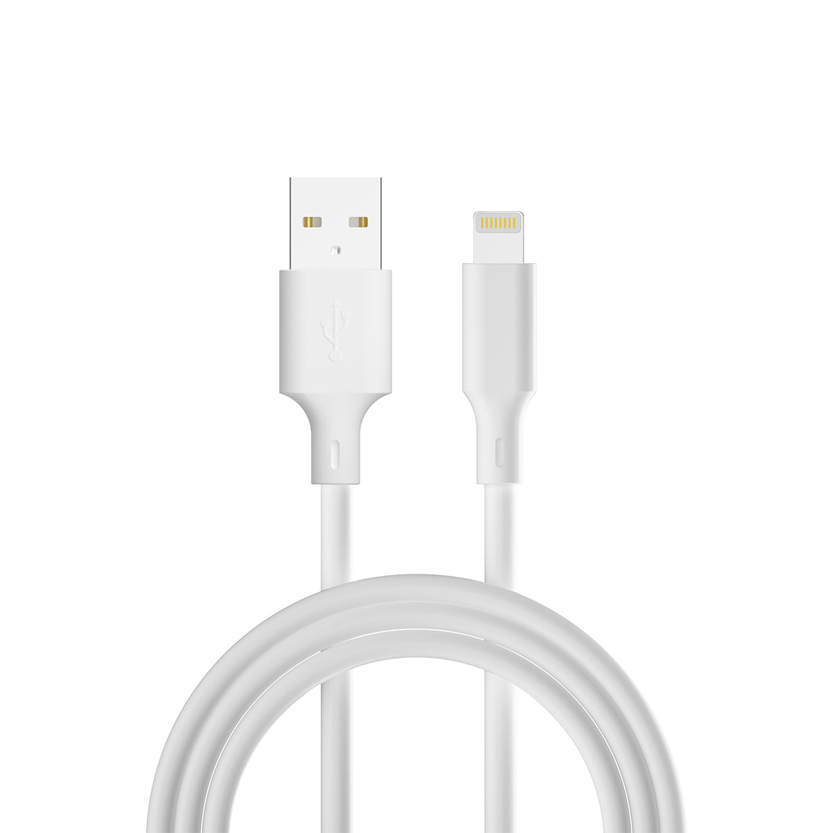 Forever recycling cable USB-A - Lightning 1,5m 2,4A HDKR12-AL-00 white