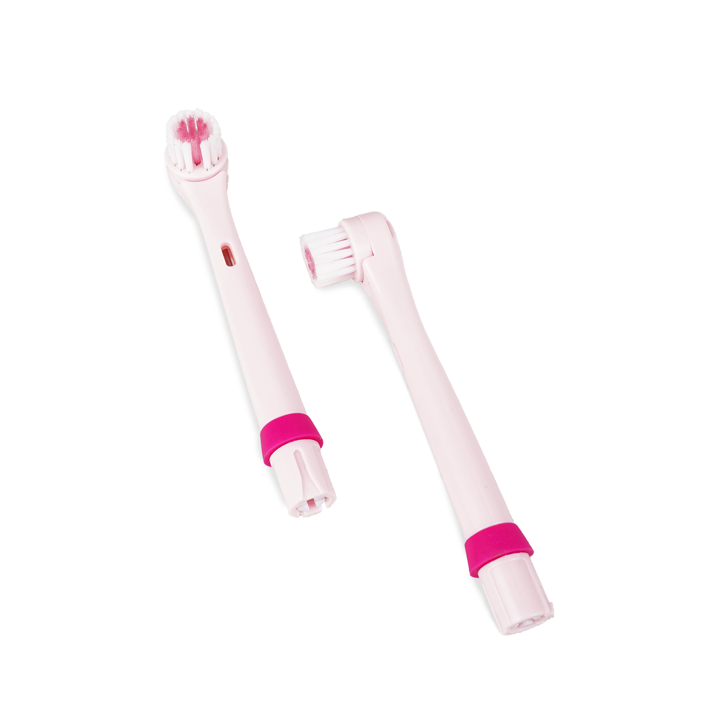 Set of 2 electric toothbrush heads Psi Patrol Marshall - pink
