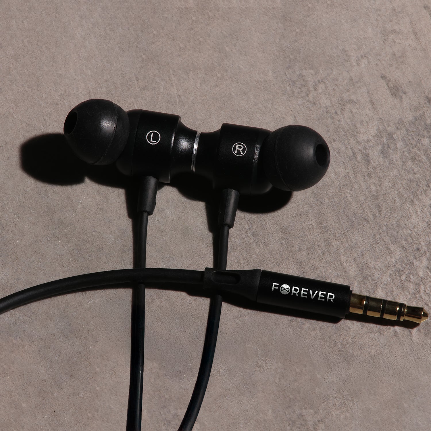 Écouteurs Forever EP-01 — Jack 3,5mm Noir