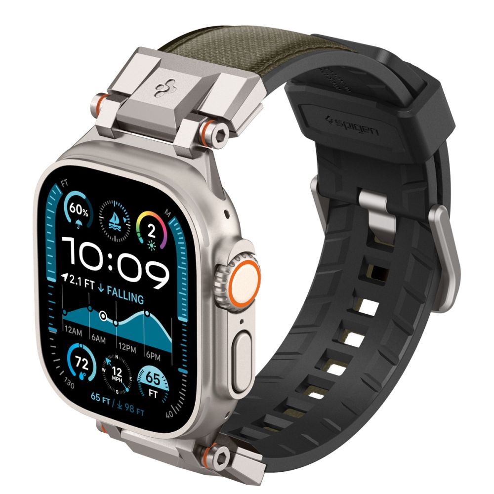 Spigen DuraPro Armor for Apple Watch 6 / 7 / 8 / 9 / 10 / SE / Ultra 1 / 2 (44 / 45 / 46 / 49mm) Military Green