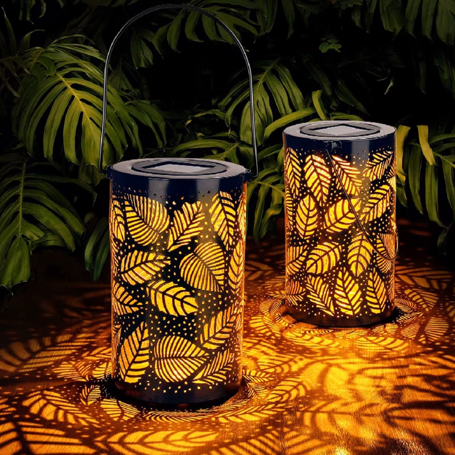 Lampe LED solaire Moroccan leaves SUNARI FLS-210