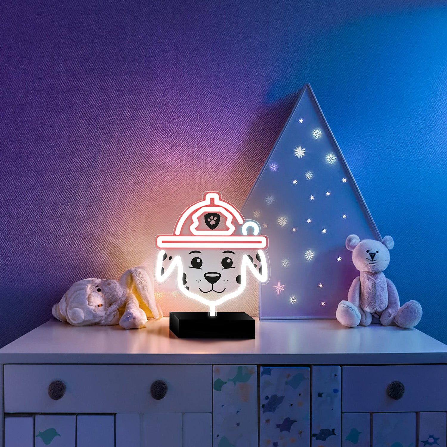 Néon LED sur pied Paw Patrol - Marshall OW-120646