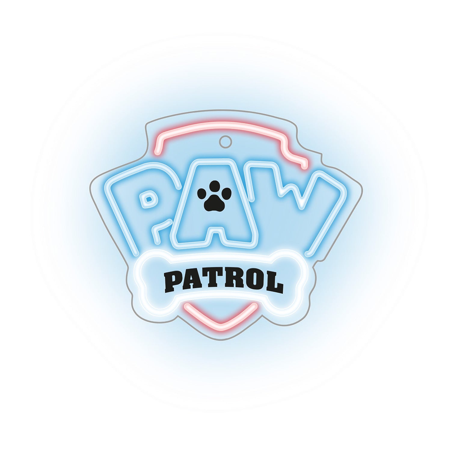 Néon LED Paw Patrol suspendu sur plexiglass - OW-130146