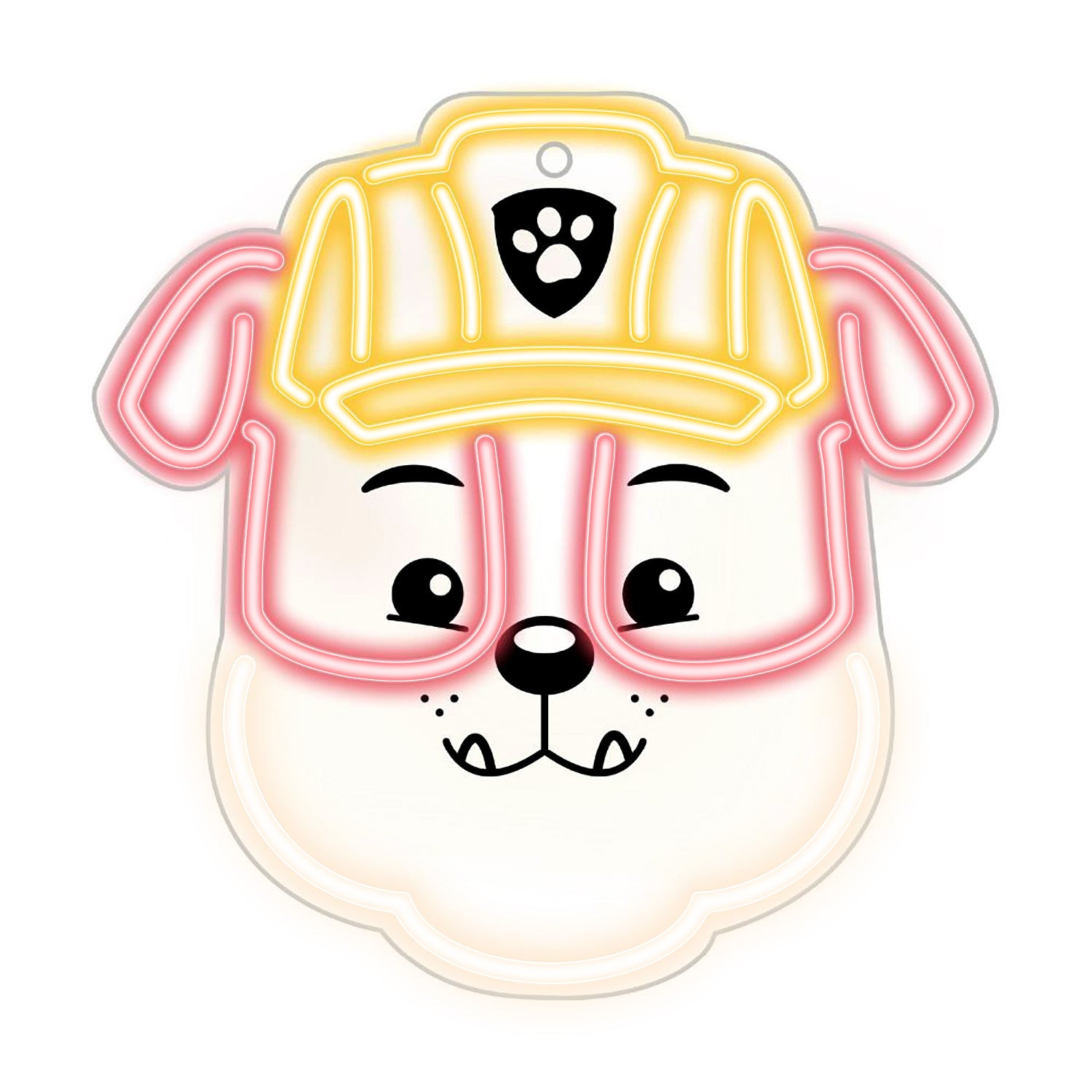 Néon LED Paw Patrol suspendu sur plexiglass - Robodog OW-130446