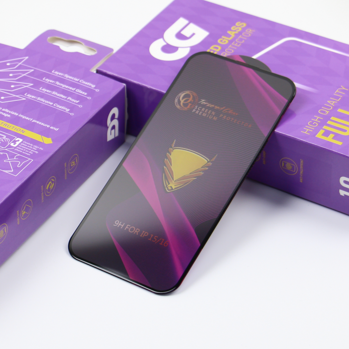 Tempered Glass OG Premium for Samsung Galaxy S26 Plus 10in1 fingerprint-compatible