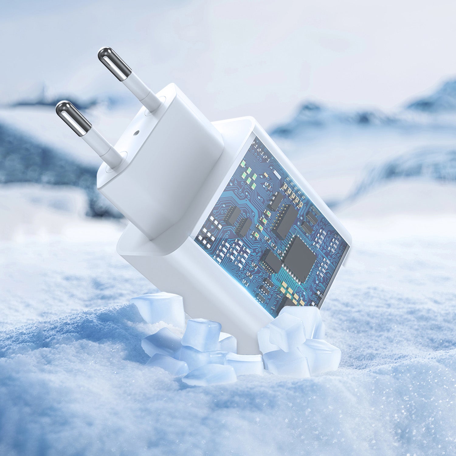 Devia wall charger Rocket PD 45W 1x USB-C white