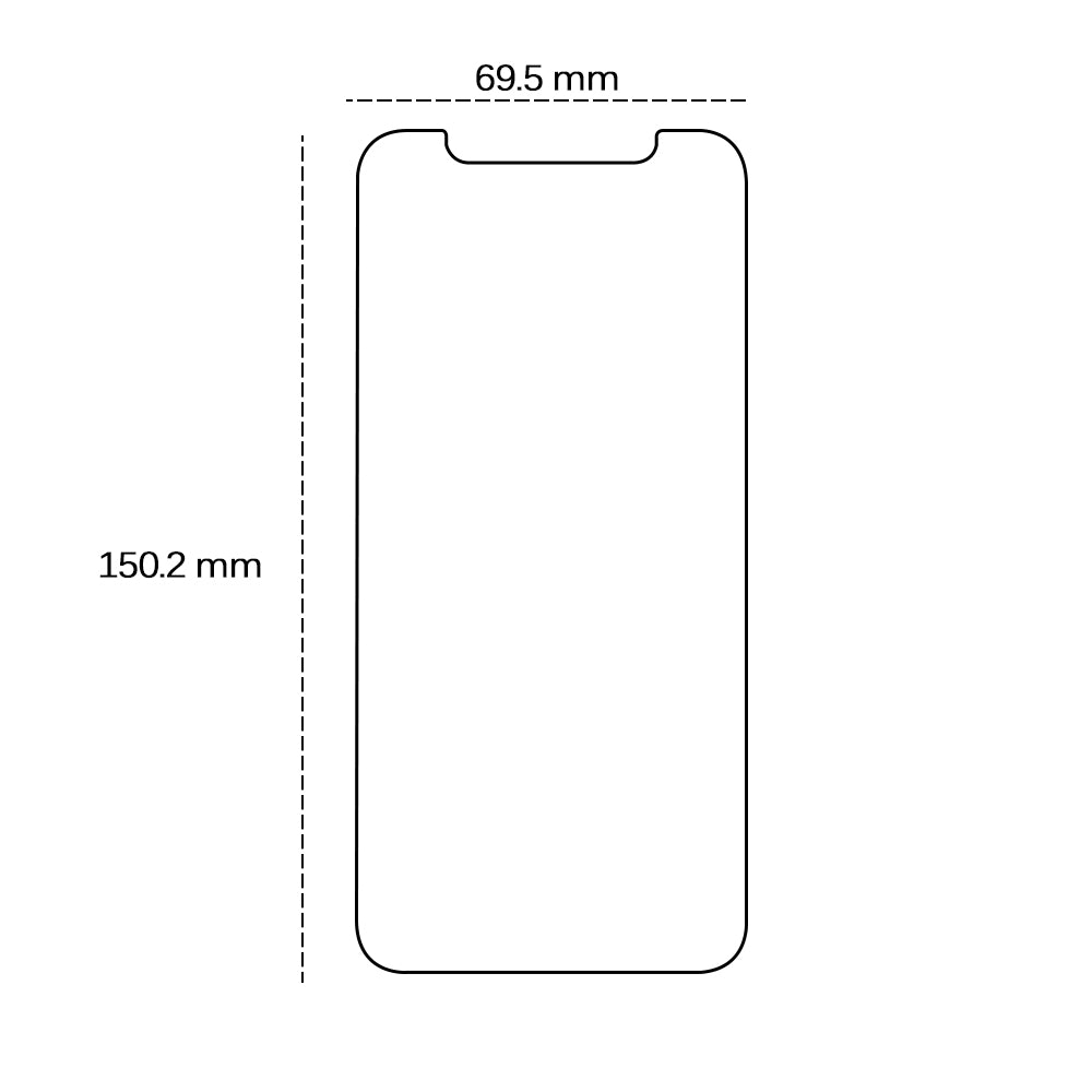 Tempered glass 2,5D for iPhone XS Max / 11 Pro Max