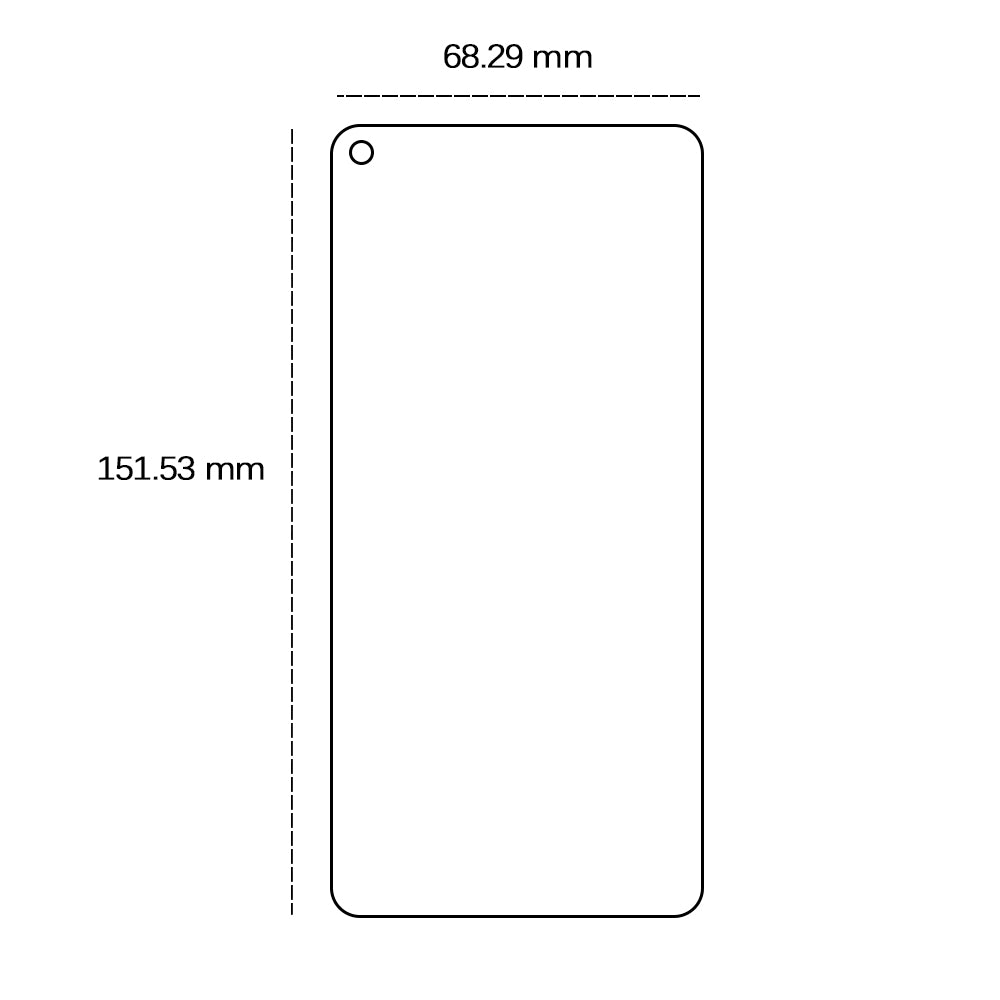Tempered glass 2,5D for Realme 9 Pro Plus / Realme 9 4G / Oppo Reno 7 Lite / 7Z / 7 SE / 8 Lite / A93