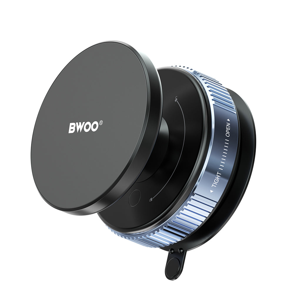 Support Voiture Magnétique BWOO ZJ138 — Ventouse Puissante et Rotation 360°