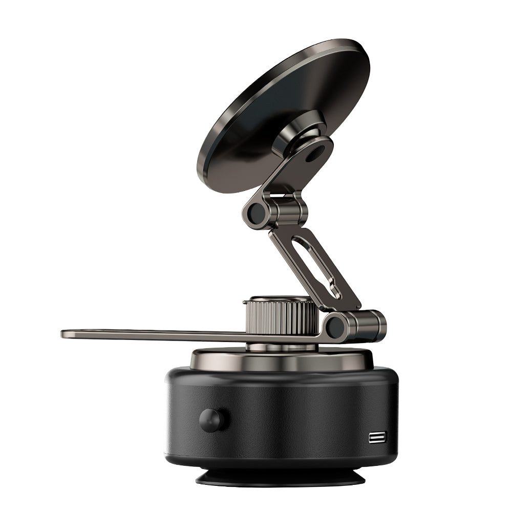 Support magnétique rotatif pour voiture BWOO ZJ140 — ventouse électrique 360°