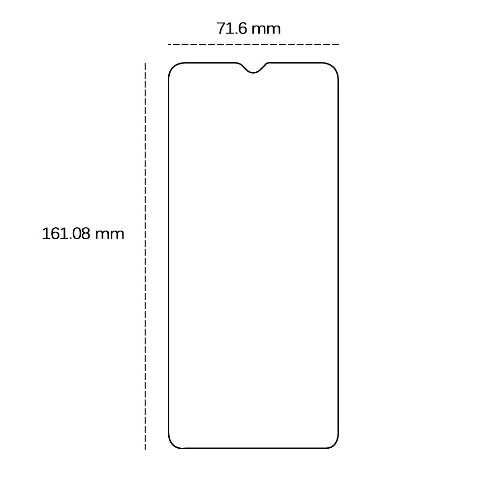 Tempered glass 2,5D for Samsung Galaxy A05s