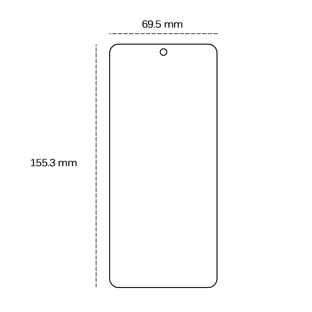 Tempered glass 2,5D for Xiaomi Redmi Note 10 5G / Poco M3 Pro / M3 Pro 5G