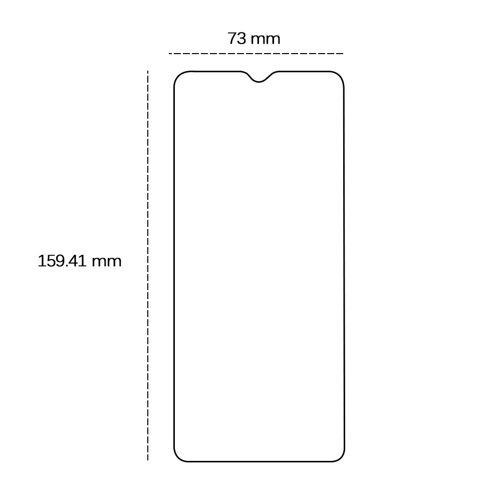 Tempered glass 2,5D for Xiaomi Redmi A5