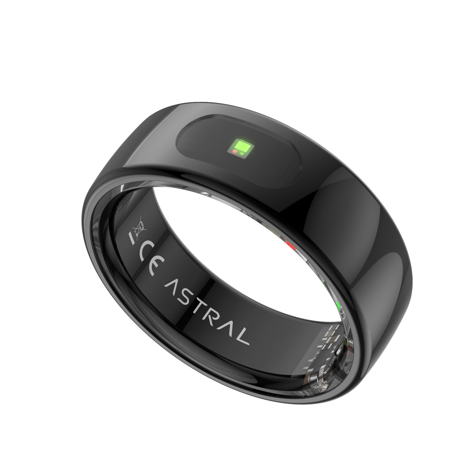 Montre connectée Forever Smartring Astral SR-100 noir taille 11