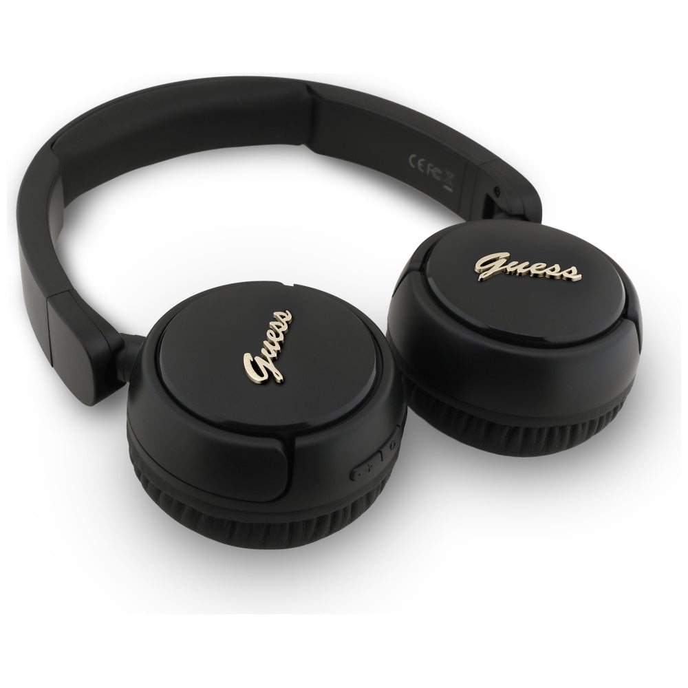 Guess wireless headphones BT SCRIPT METAL LOGO black