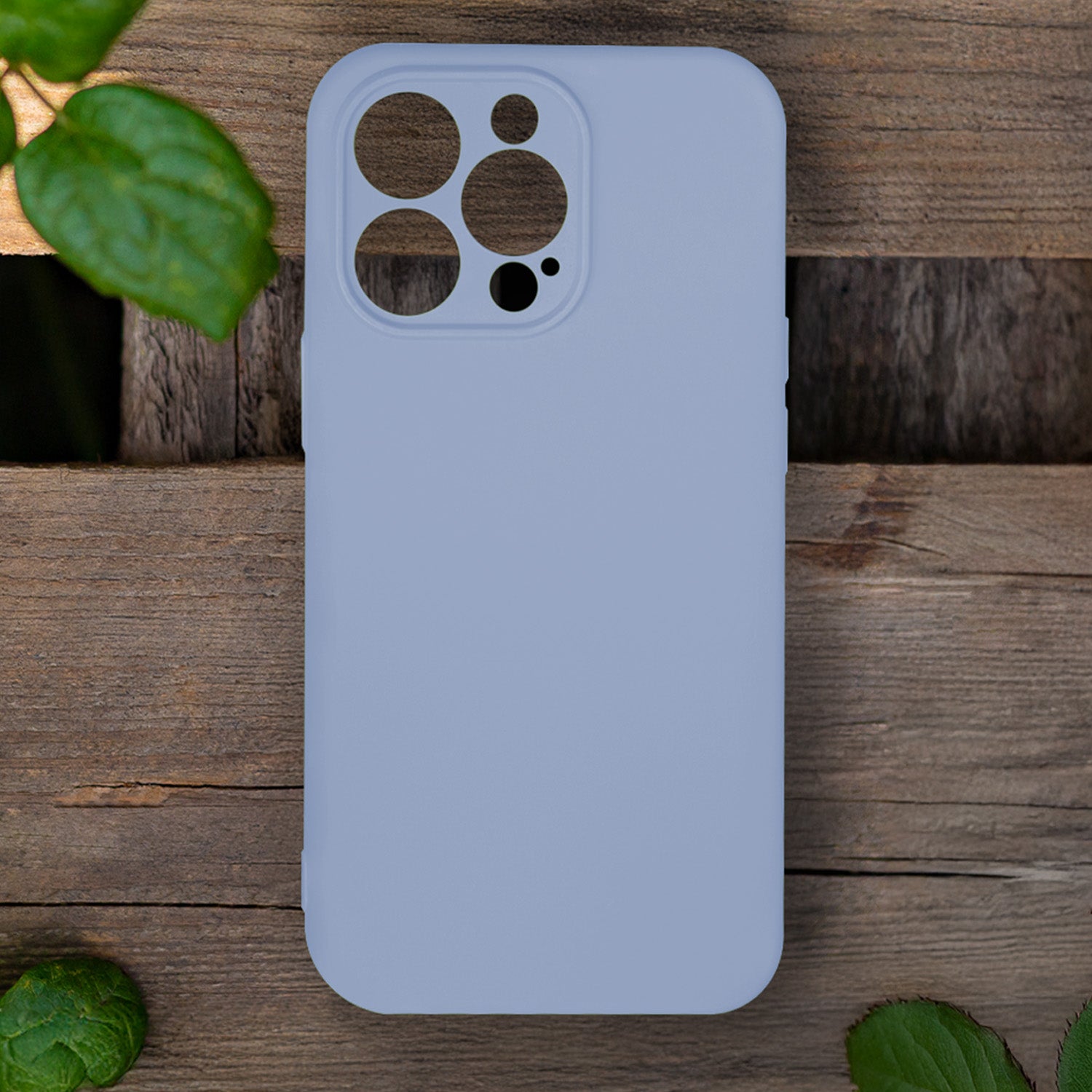 Silicon case for iPhone 17 6,3" baby blue