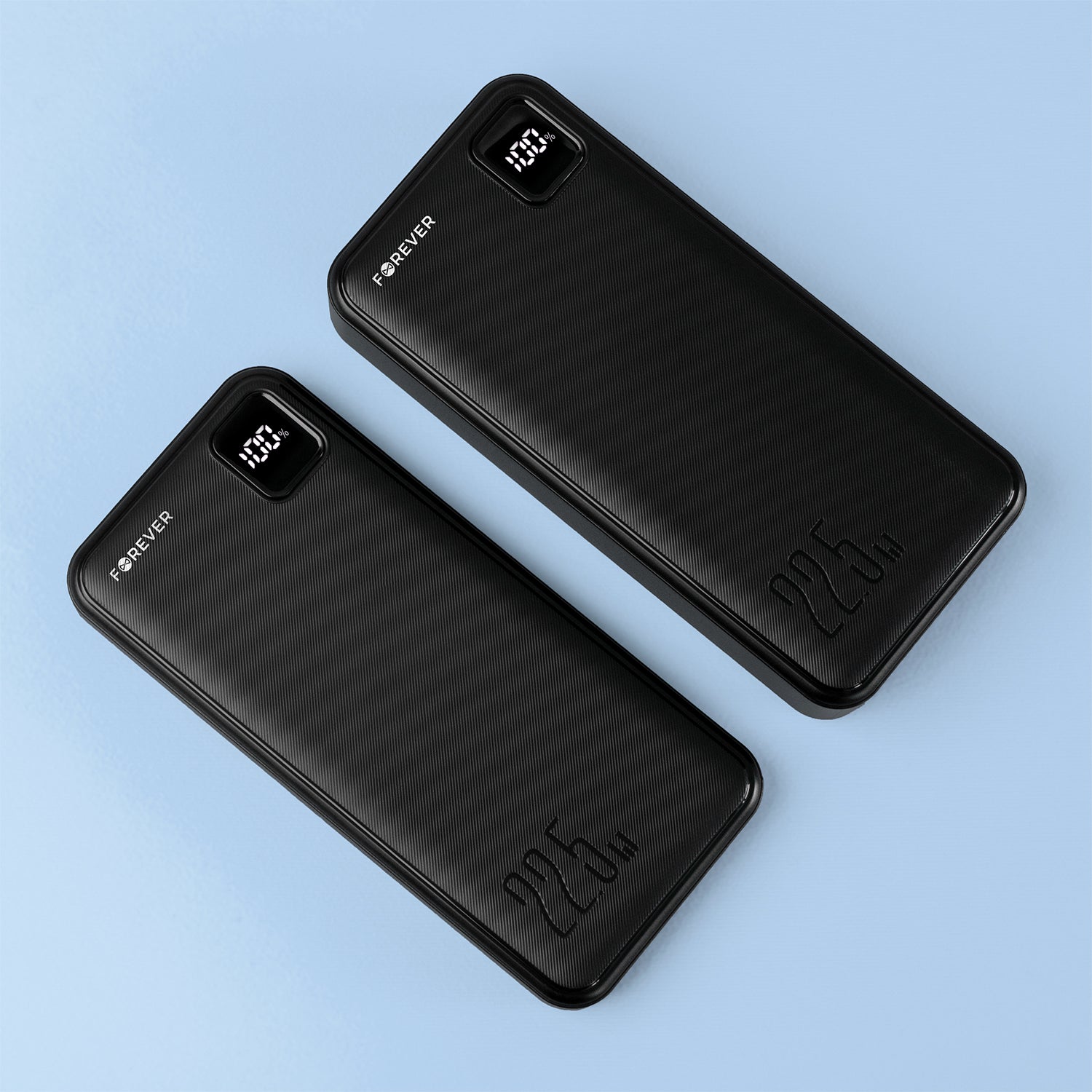 Forever power bank TB-300M PD QC 22,5W 10000 mAh black