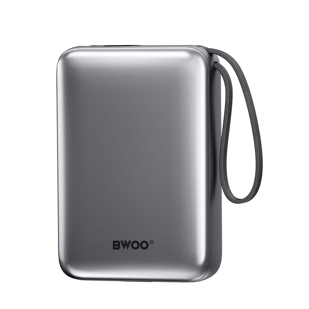 Chargeur portable BWOO P73 22.5W 20000 mAh USB-C Lightning noir