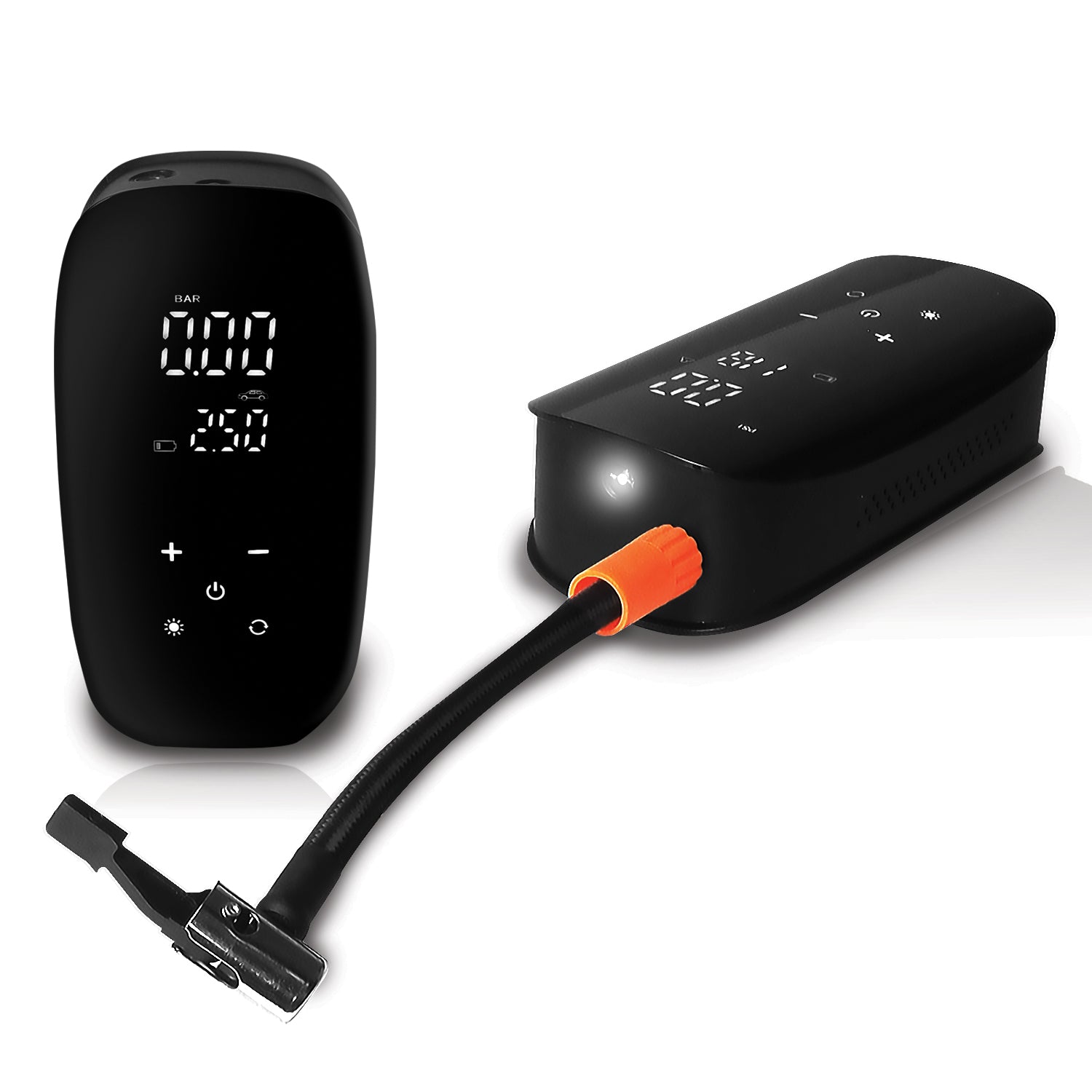 LTC Electric bicycle/car pump compressor power bank LCD 6000mAh USB-C