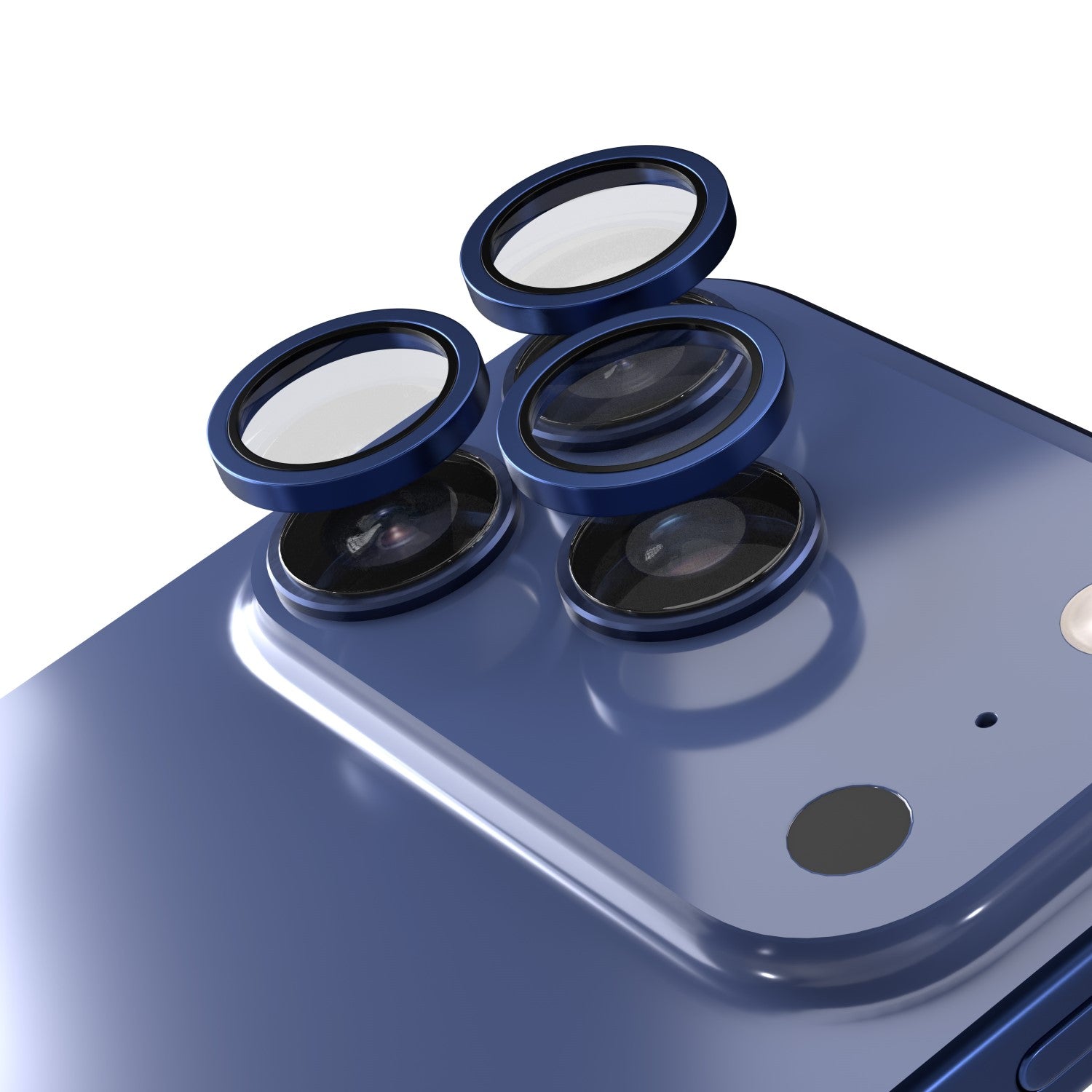 Verre Trempé Protecteur Objectif Etteri iPhone 17 Pro/Pro Max Bleu
