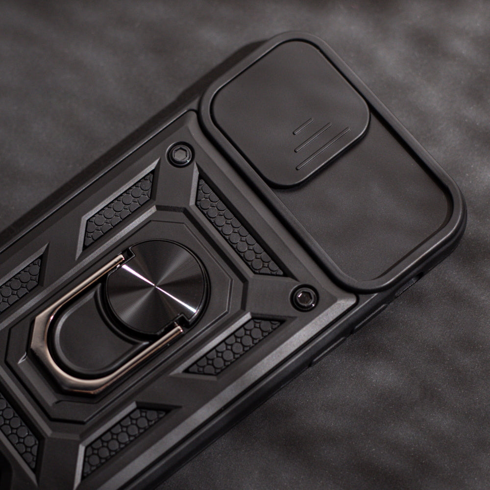 Defender Slide case for iPhone 15 6,1" black