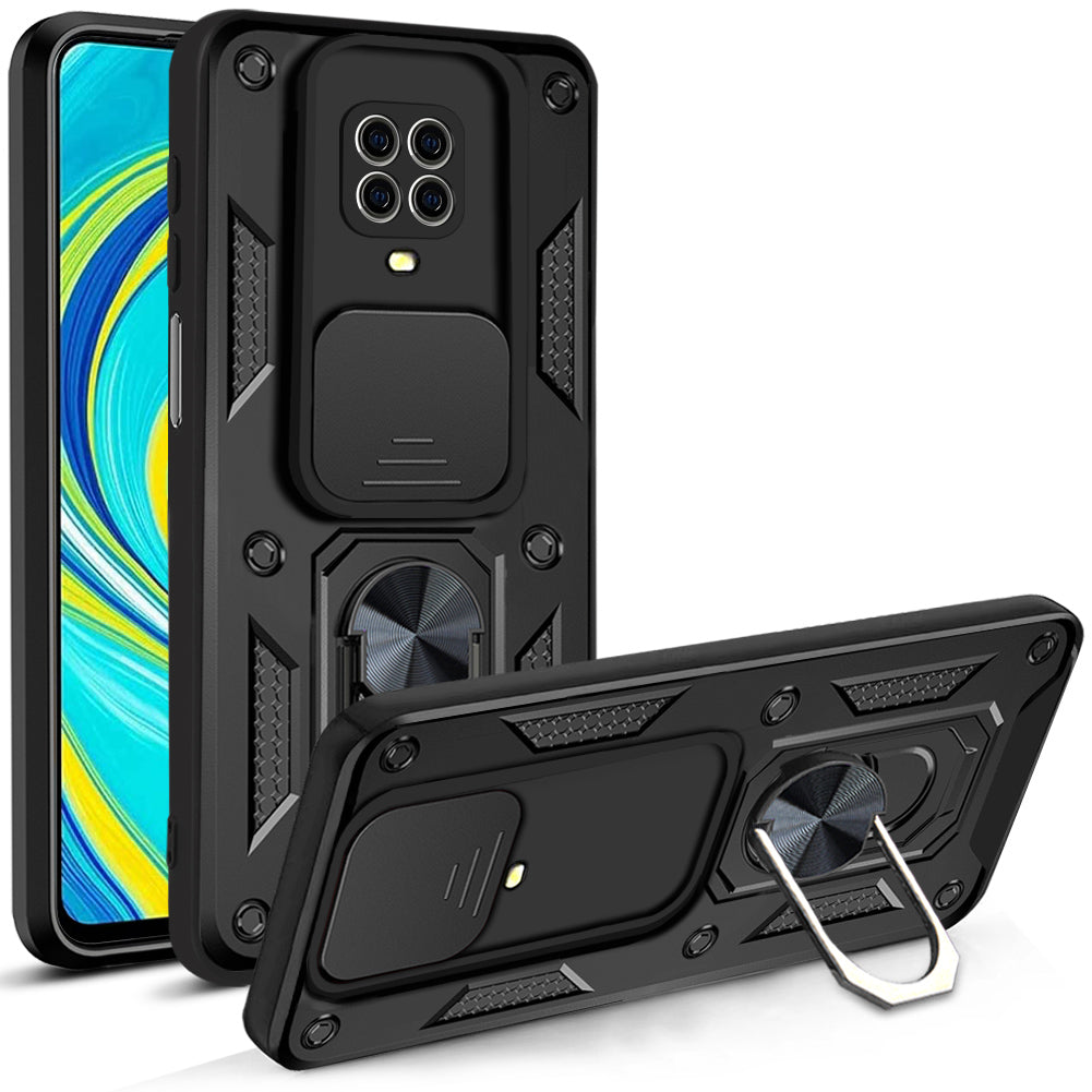 Defender Slide case for Xiaomi Redmi Note 9s / 9 Pro / 9 Pro Max black