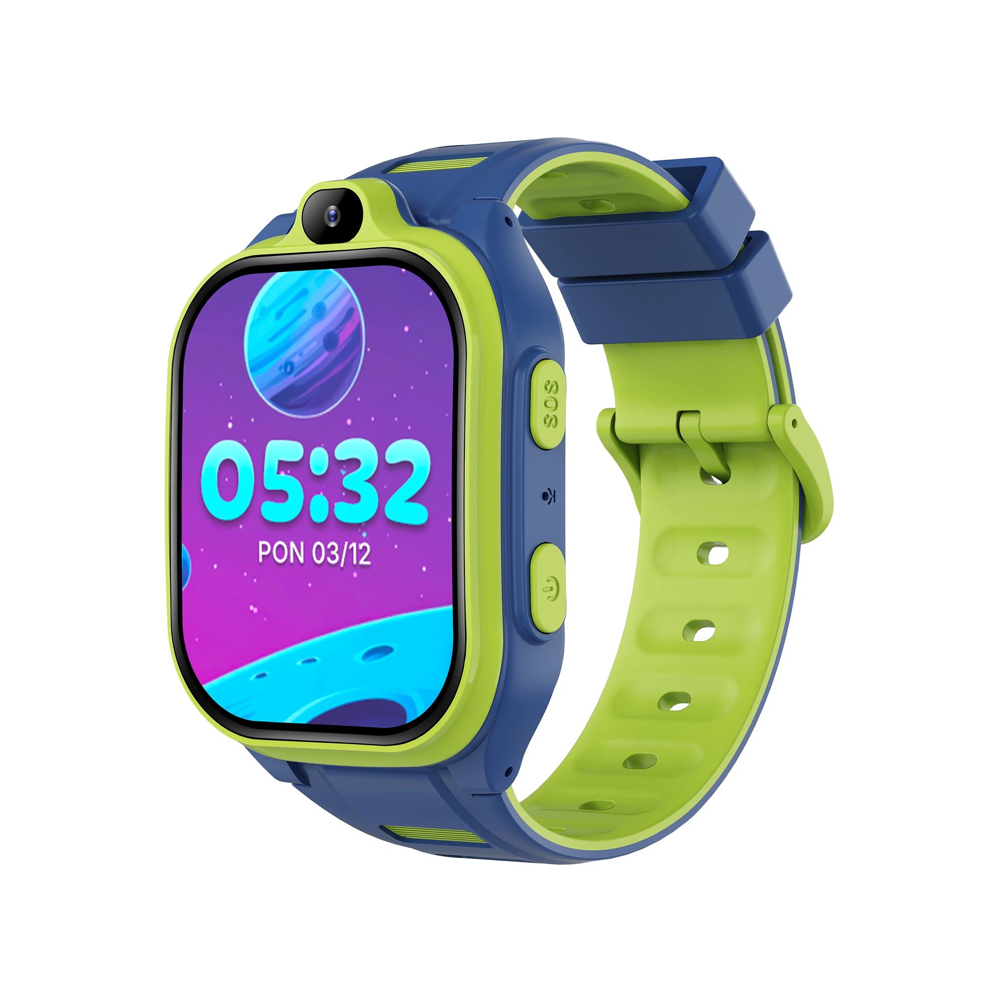 Montre connectée Forever Boost KW-530 GPS WiFi 4G enfant bleu