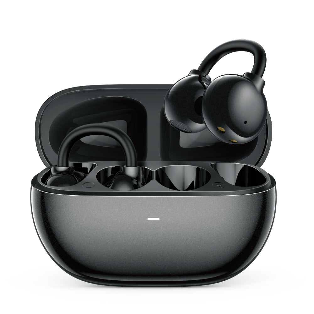 Écouteurs Bluetooth BWOO BW39 TWS — Clip-on, IPX5, 8h autonomie