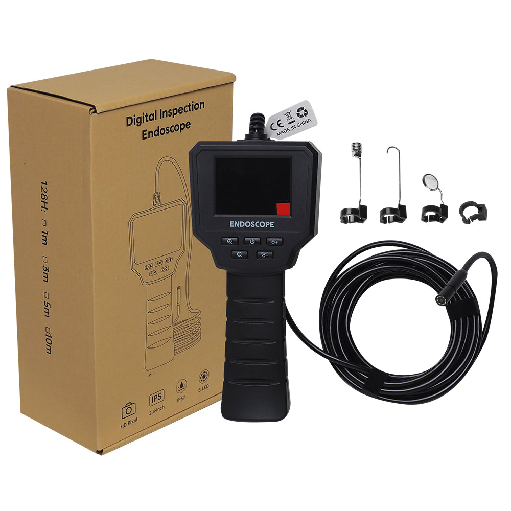 LTC 5m Endoscopic Inspection Camera with LCD Screen IP67