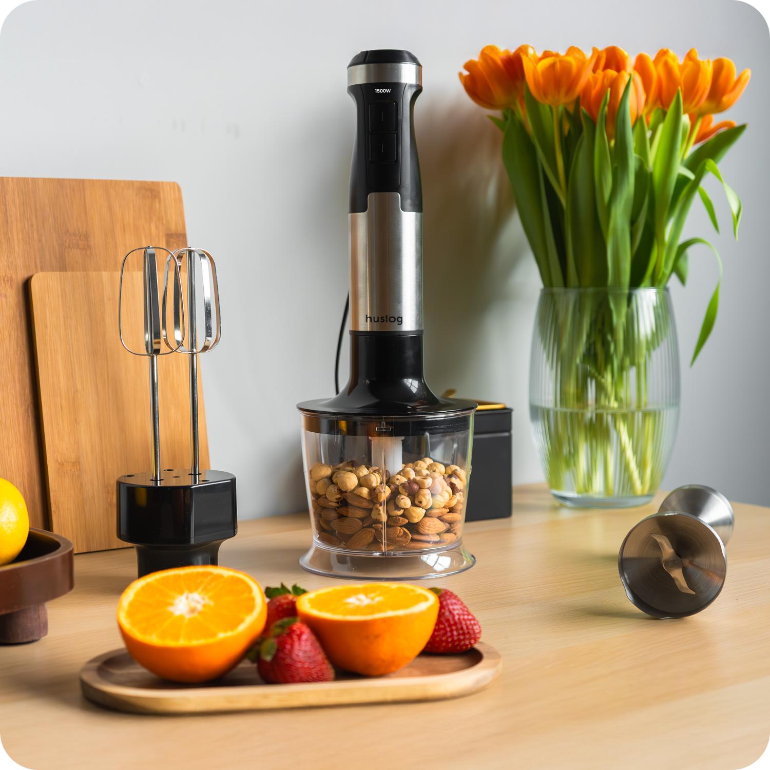Huslog 3-in-1 hand blender 1500W