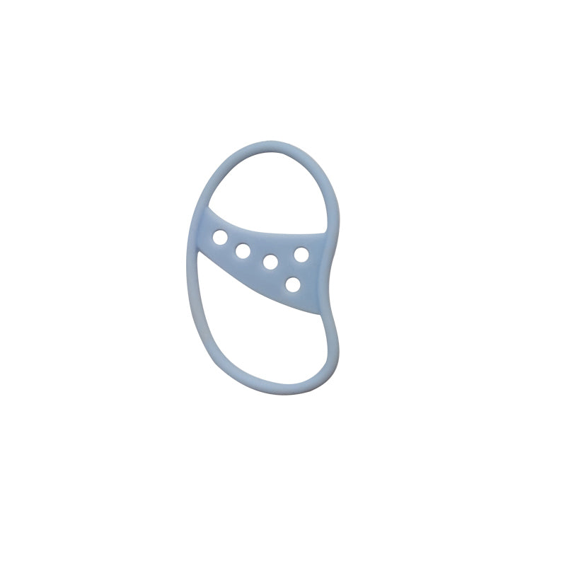 silicone cover to prevent falling out the headphones blue