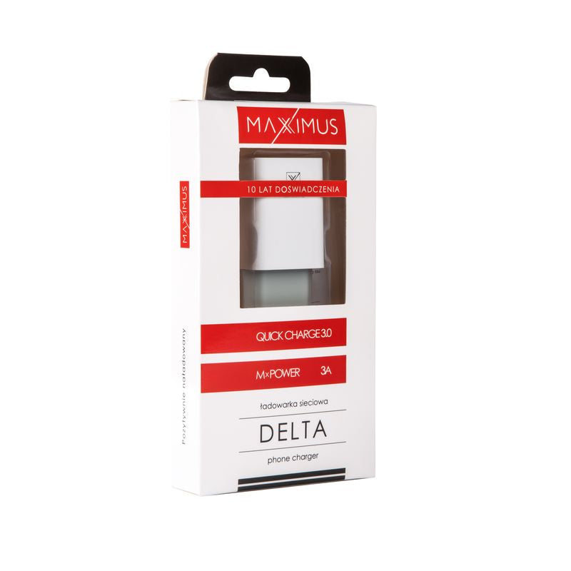 Wall charger Maxximus Delta 3A QUICK CHARGE 3.0 18W