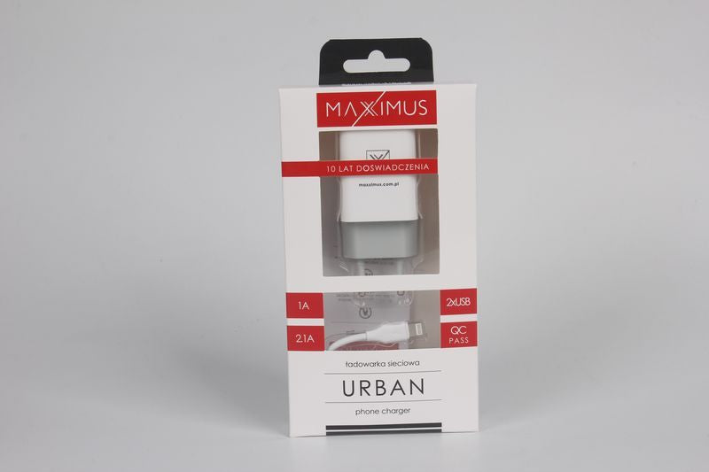 Chargeur mural Maxximus Urban 2xUSB 2.1A