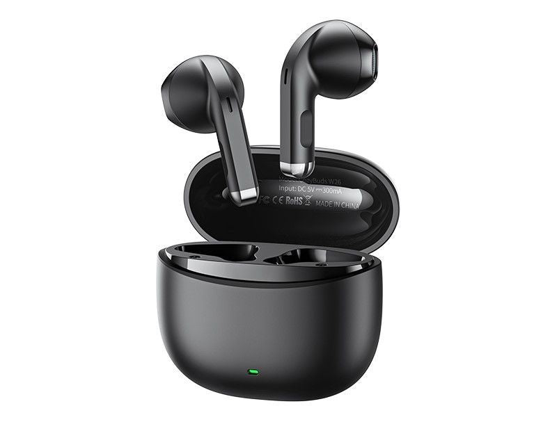 REMAX EARPHONES BLUETOOTH TWS W26 BLACK