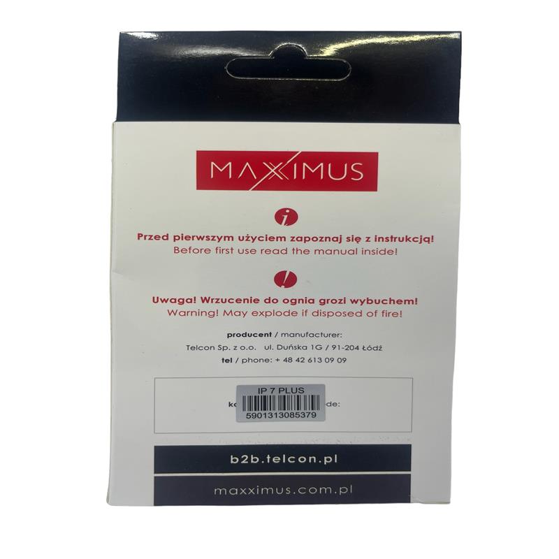 BATTERY MAXXIMUS IPHONE 7 PLUS 2900mAh