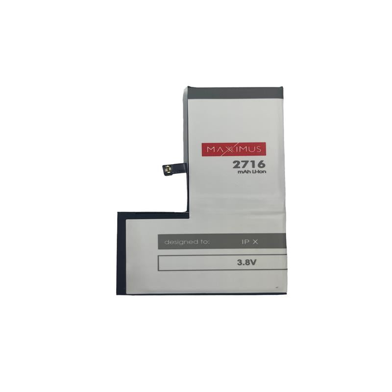 BATTERY MAXXIMUS IPHONE X 2716mAh